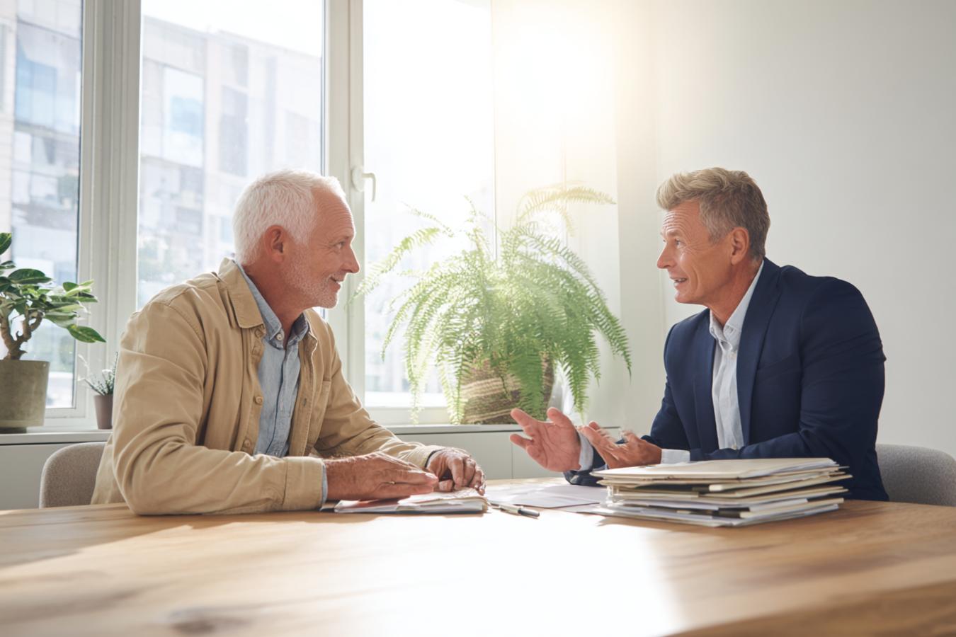 medewerkers in gesprek met inwoner